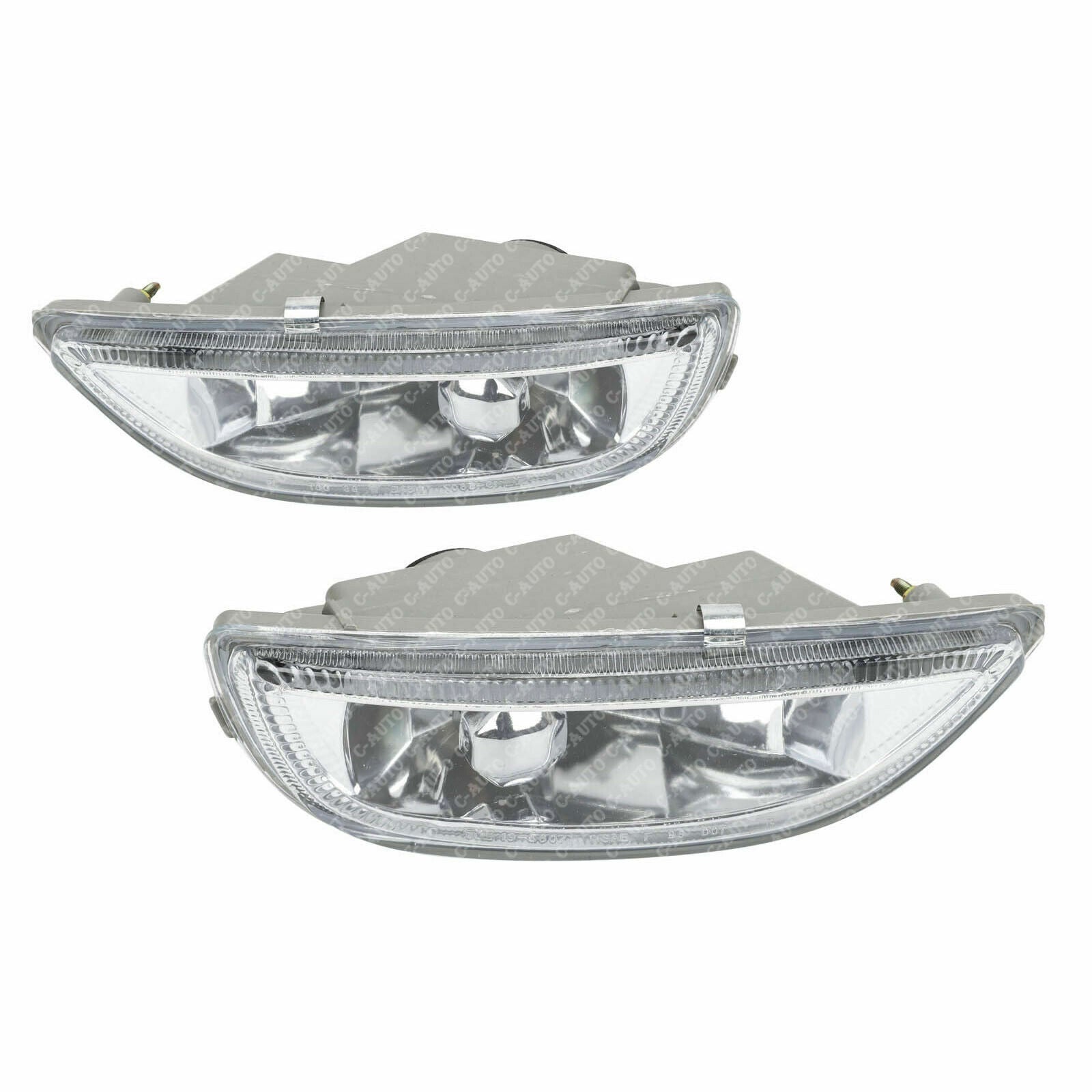 Pair Clear front Bumper Fog Light Driving Lamp for Toyota for Corolla 2001-2002