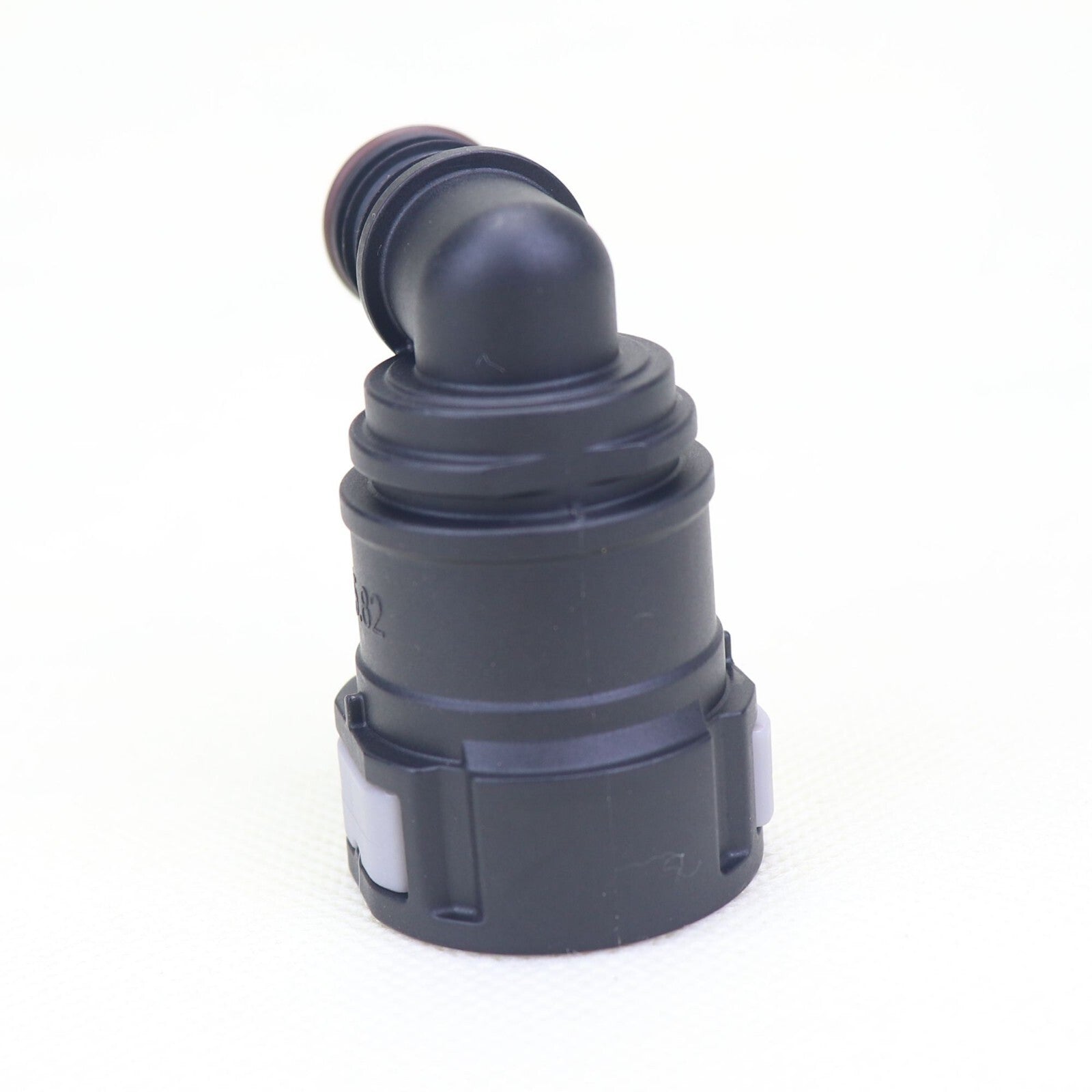 1PCS 90 Deg Elbow 15.82mm Fuel Line Quick Release Connector Nylon Hose ID 1/2