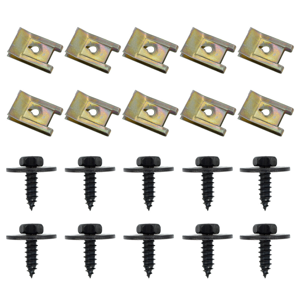 DE U-Nut Hex Screws Wheel Run Underride Protection Underbody for BMW NEW