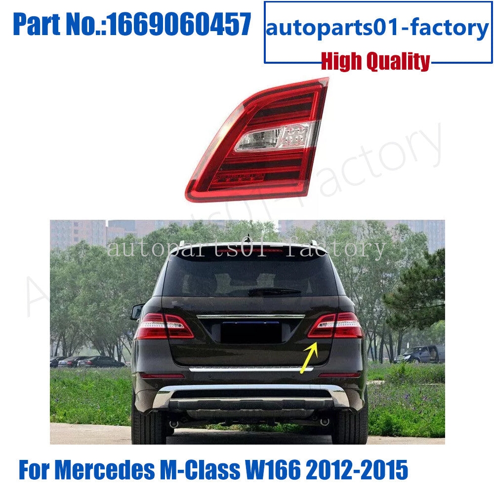 1669060457 Right Inner Tail Light Rear Brake LampFor for Mercedes M-Class W166 12-15