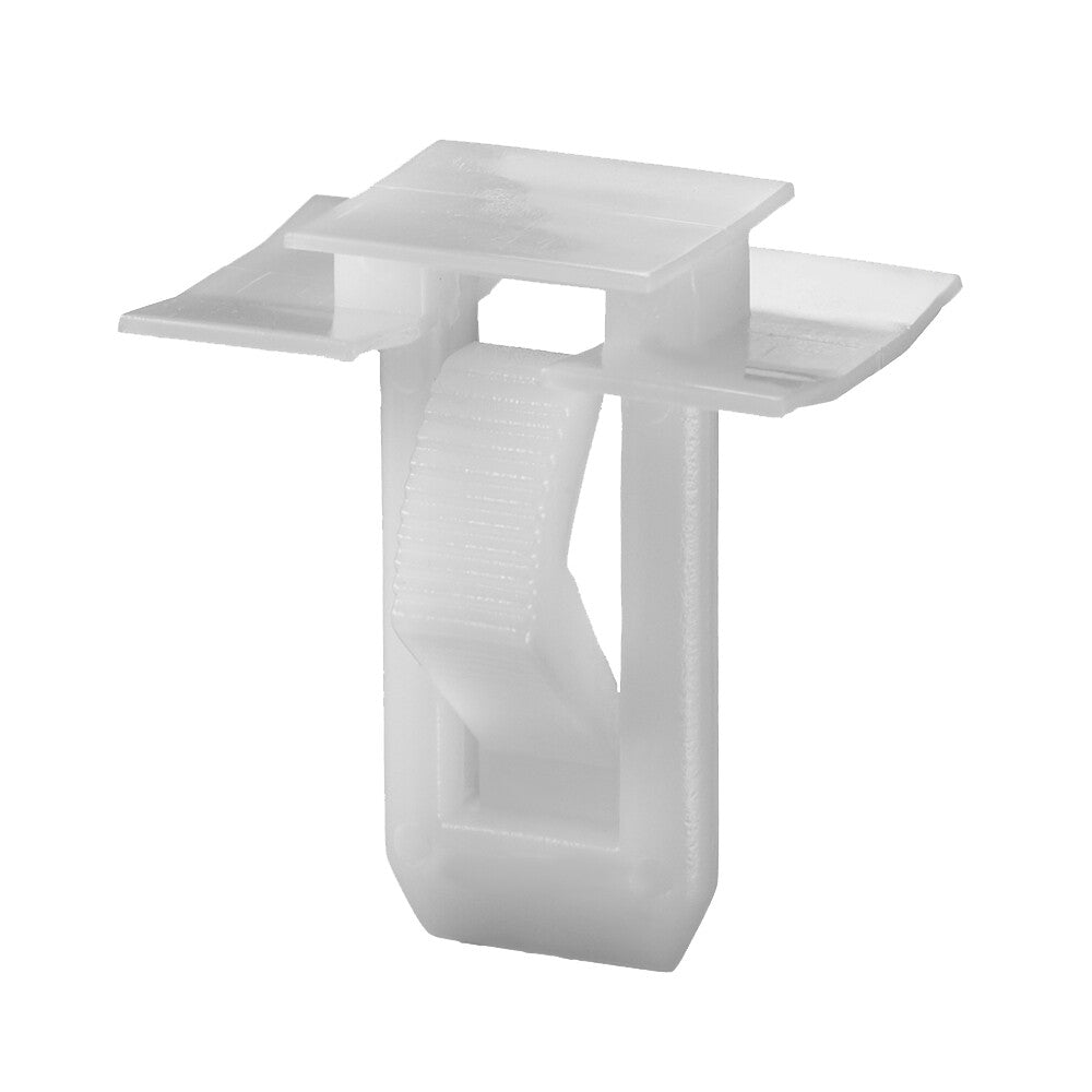 10 pieces of 11516150, N623343S2 extruded metal U-shaped nut clips M8x1.25 suitable for general for Chevrolet vehicles.