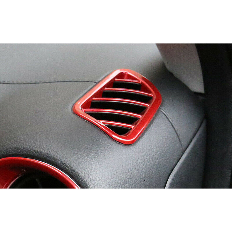 for Kia Forte/K3 2019-2021 Red Interior Dashboard LR upper Air Outlet Vent Trim
