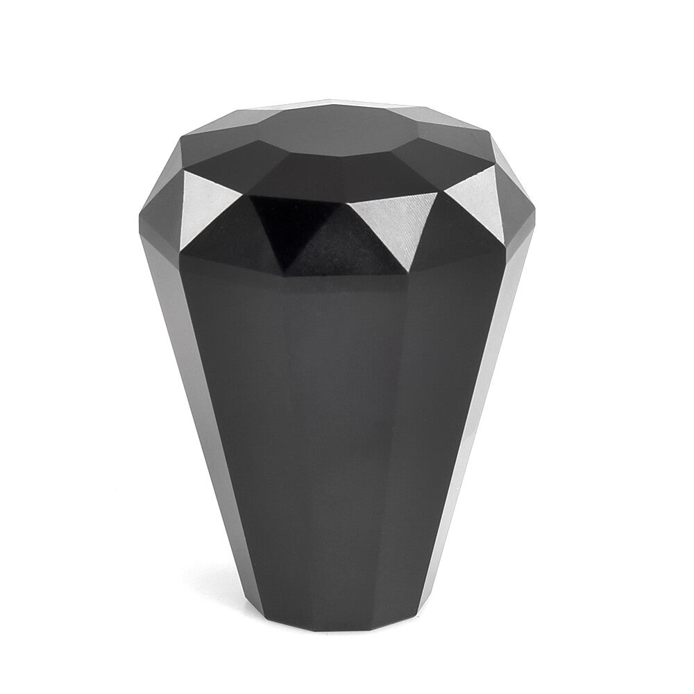 Aluminium Diamond Gear Shift Knob Universal Manual Shifter with Head Adapter