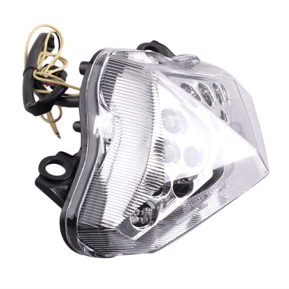 Motorcycle Clear Brake Turn Signal Tail Light for Kawasaki EX650 2010 2011 2012