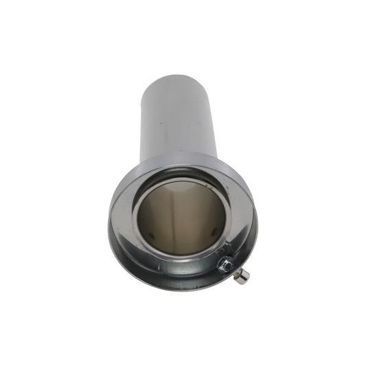 3.5-inch universal removable stainless steel muffler insert into the tip of the car exhaust pipe