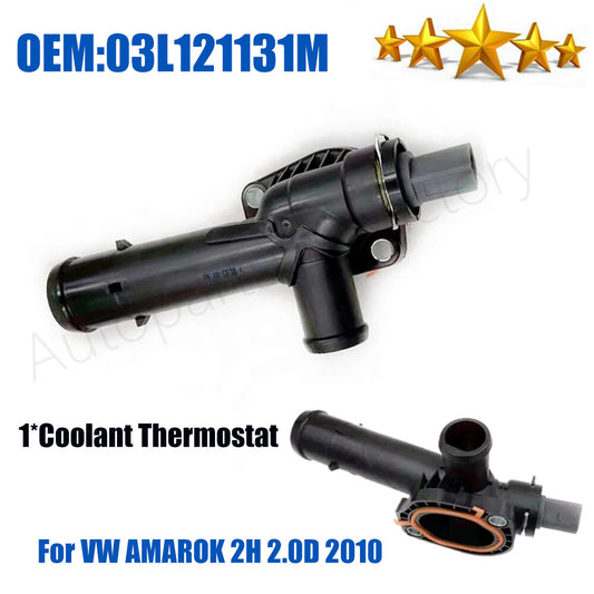 Coolant Thermostat Flange Hose 03L121131M for VW AMAROK 2H 2.0D 2010