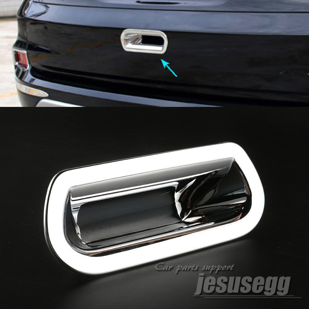 Chrome Rear Trunk Boot Handle Bowl Cover Trim Tailgate For 2012-2016 for Honda CRV