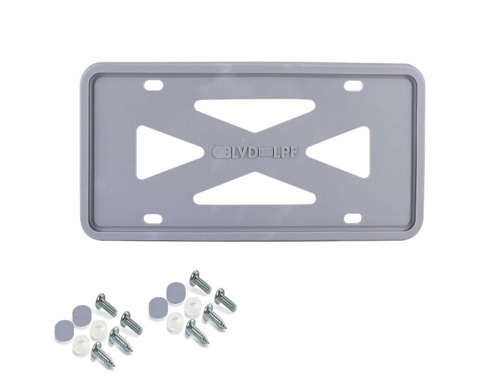 Car license plate frame cover cap, trunk gray silicone, suitable for new  for ford  models