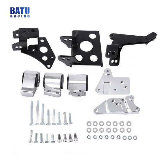Engine Mount Kit Bracket K-Swap EK K-Series Fit for Honda for Civic 96-00 K20 K24