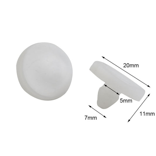 Stop washers 2-piece car parking light limiting pads for modern pedal seats