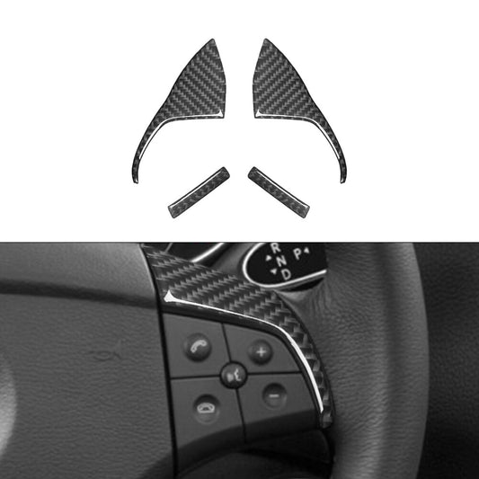 for Mercedes R-Class 2009-2012 4Pcs Steering Wheel Frame Type-A Trim Decor Cover