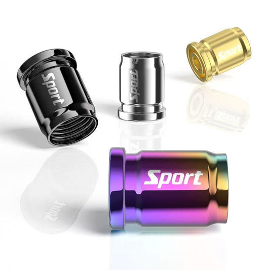 4pcs Universal Car Tire Valve Caps Tyre Valve Stem Cover Air Dust Wheel Rim Caps