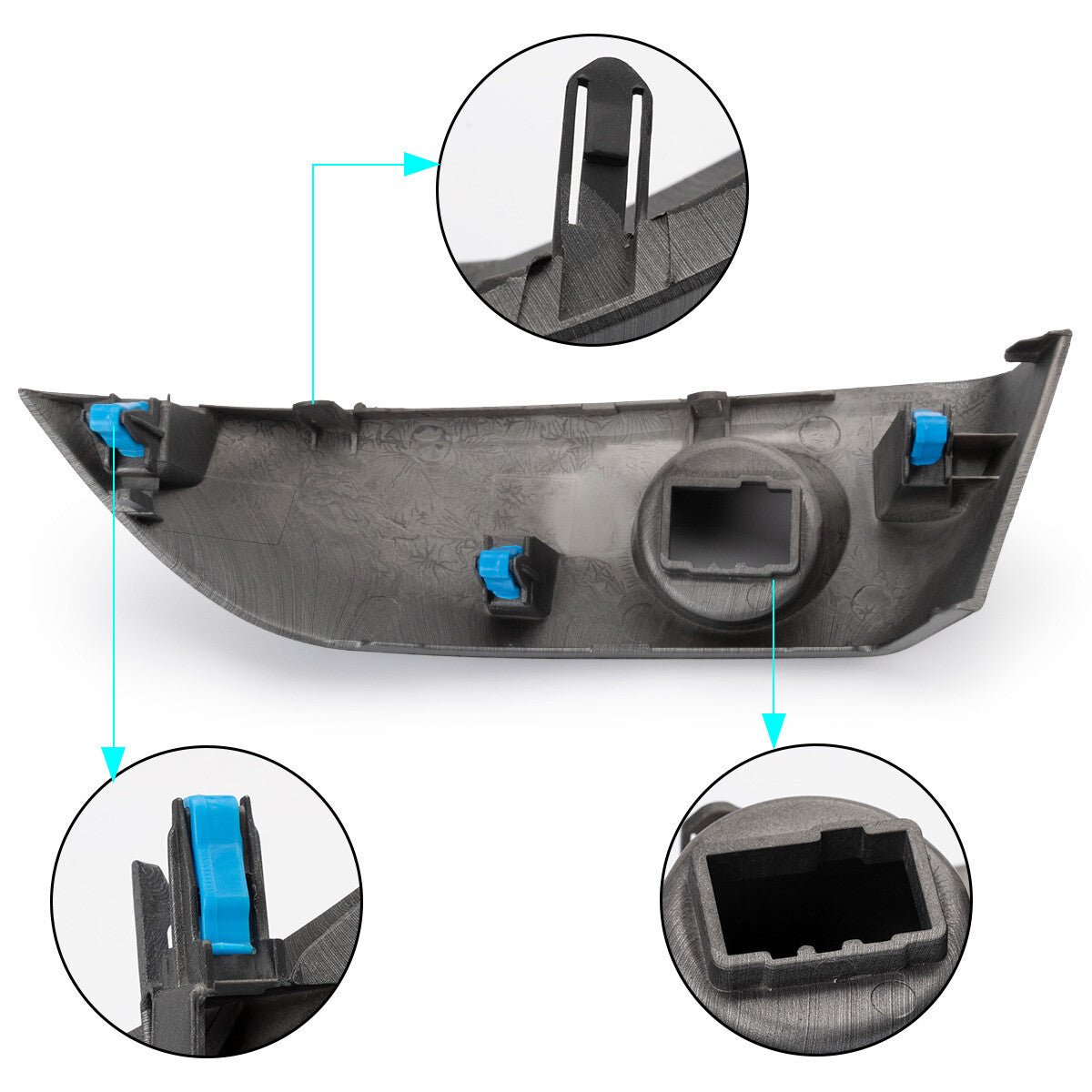 for Toyota RAV4 2006-12 Dash Center Instrument Panel Replacement Trim Cover US