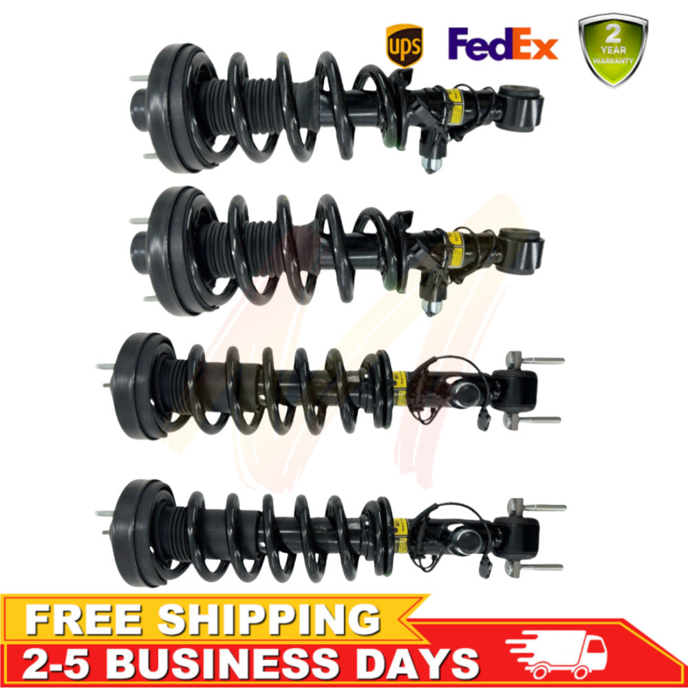 Front Rear Shock Struts Assembly w/Electronic Fit for Lincoln MKT 2013-19 3.7L 3.5L