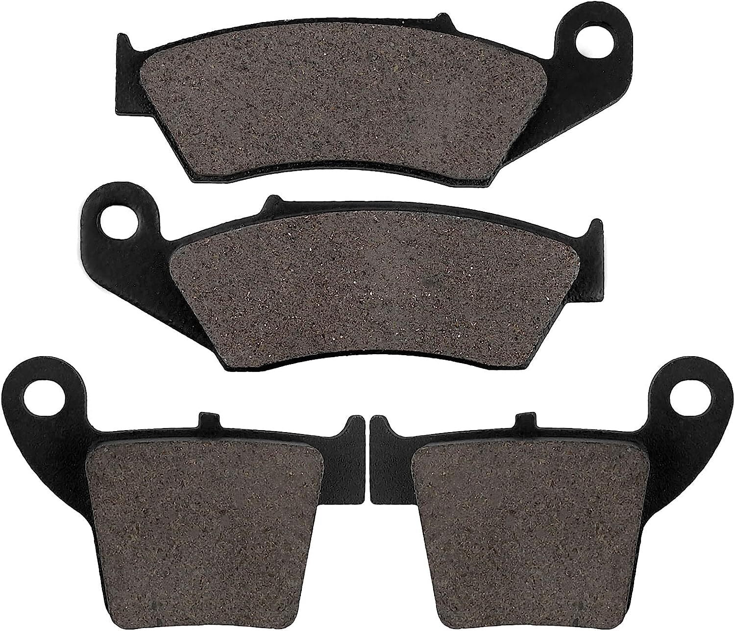 Front Rear Brake Pads for Honda CR125R 2002 2003 2004 2005 2006 2007