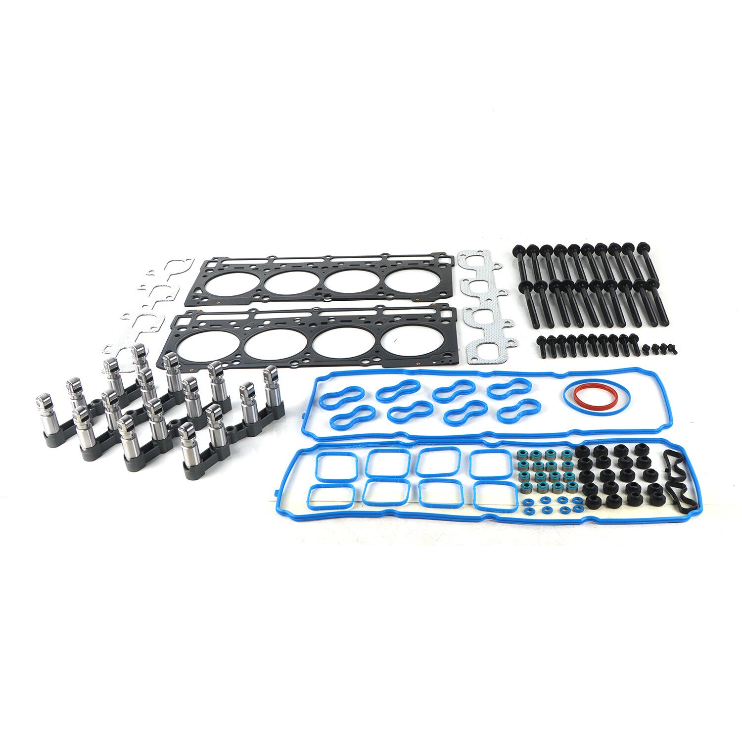 NON MDS Lifters Kit w/Head Gaskets Bolts for 2011-15 for Dodge for Chrysler for Jeep 6.4L V8