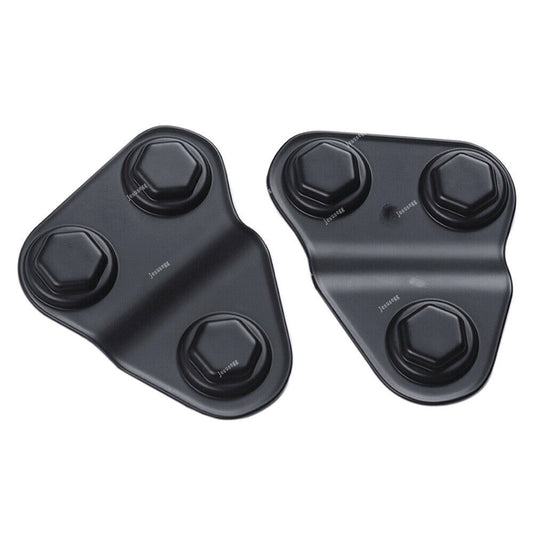 2Pcs for Jeep for Wrangler JL JLU JT 2018-2021 Car Door Screw Protector Covers Trim