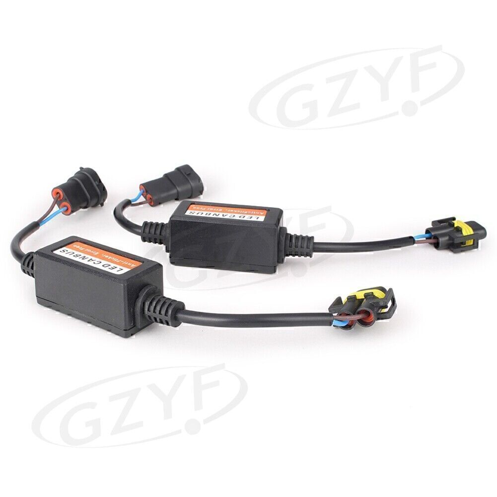 H11 LED Headlight Light Canbus Load Resistor Decoder Error Free Anti Flicker Car