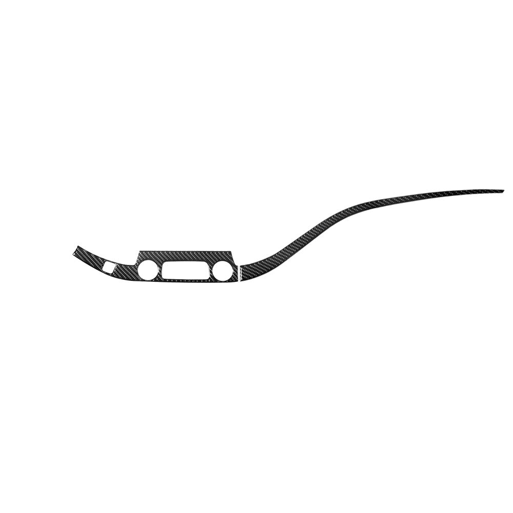 2 Center Control Button + Dashboard Trim Carbon Fiber for Chevy Impala 2014-2020