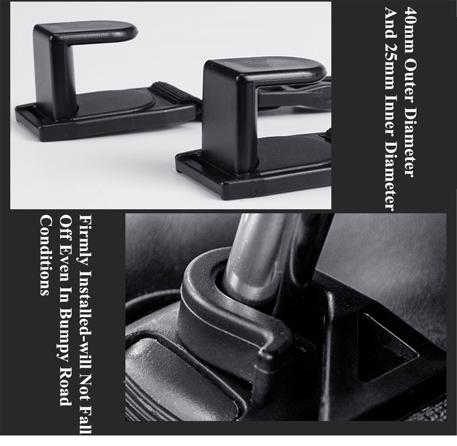 for Jeep Renegade 2017-2021 Car Hooks Back for Seat Headrest Hanger Holder