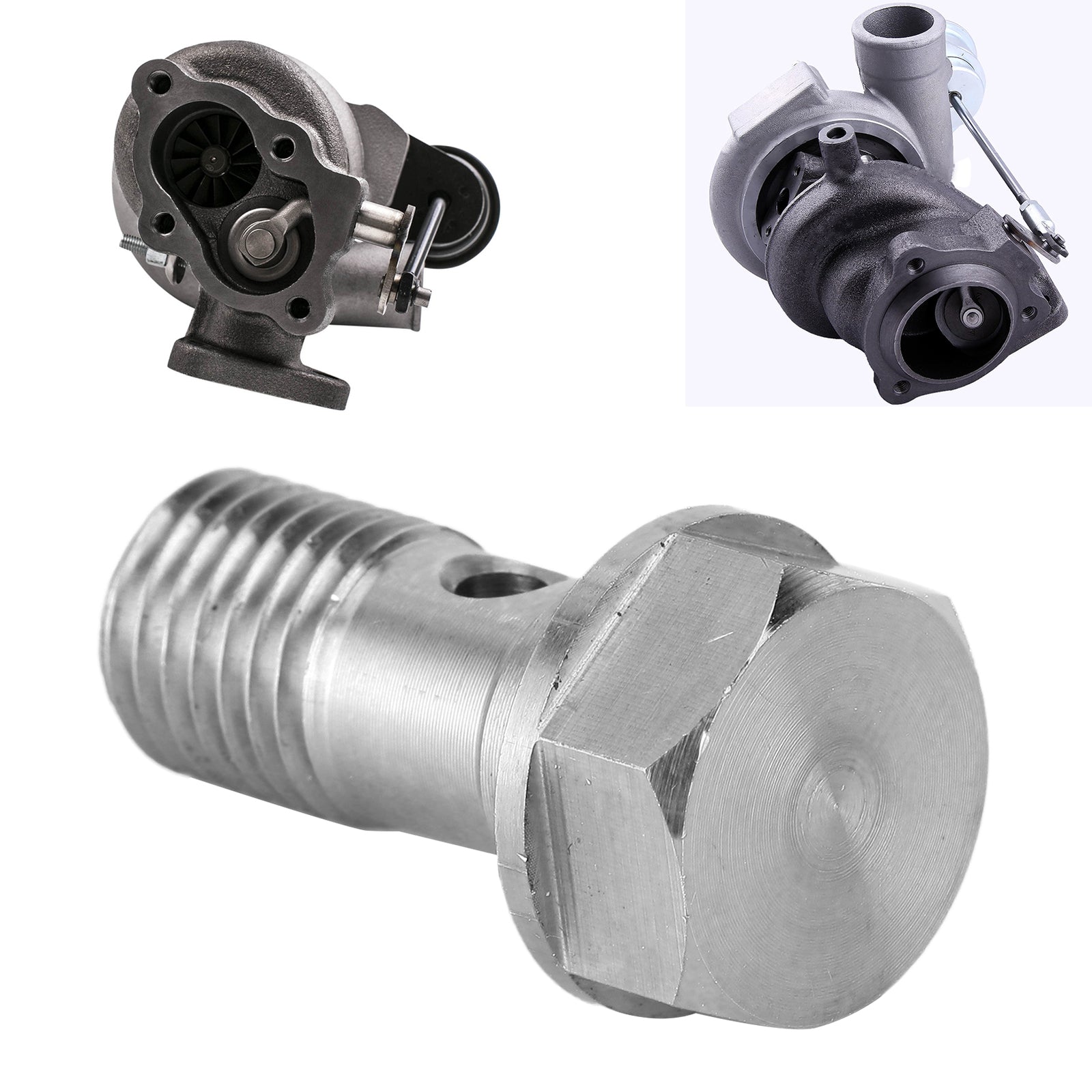 Hot Oil Feed Restrictor M10x1.25 Stainless Steel Restricted Fitting Part For