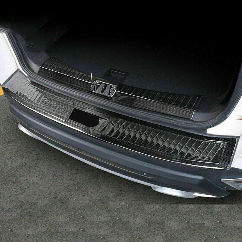 2PC Steel Rear CargoBumper Protector cover sill guard for Ford Escape 2013-2019
