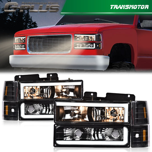 for GMC for Sierra C/K Silverado Black Mold LED