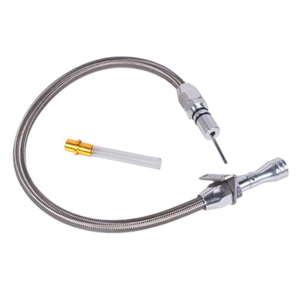 for Chevy 700R4 700 for Tranny SBC BBC Flexible Stainless Transmission Dipstick