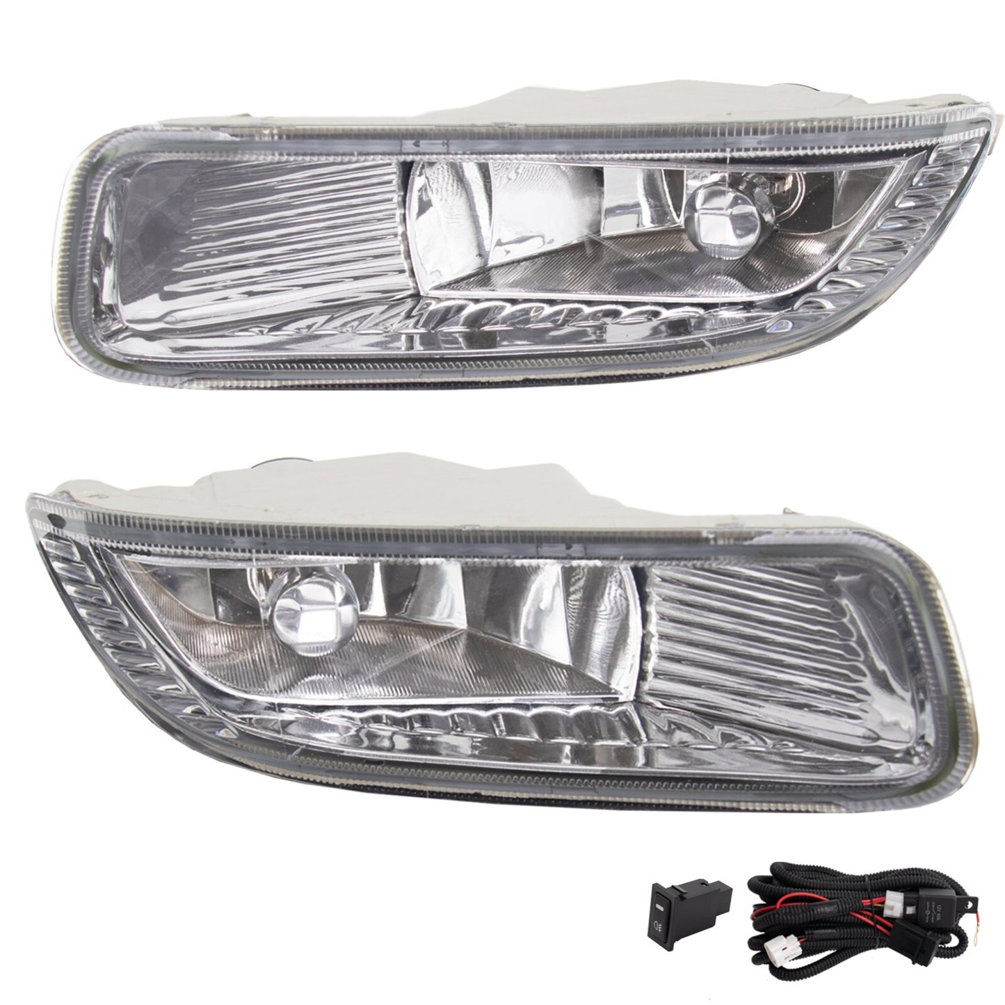 Fog light assembly replacement parts for 2003-2004 for Toyota for Corolla L+R
