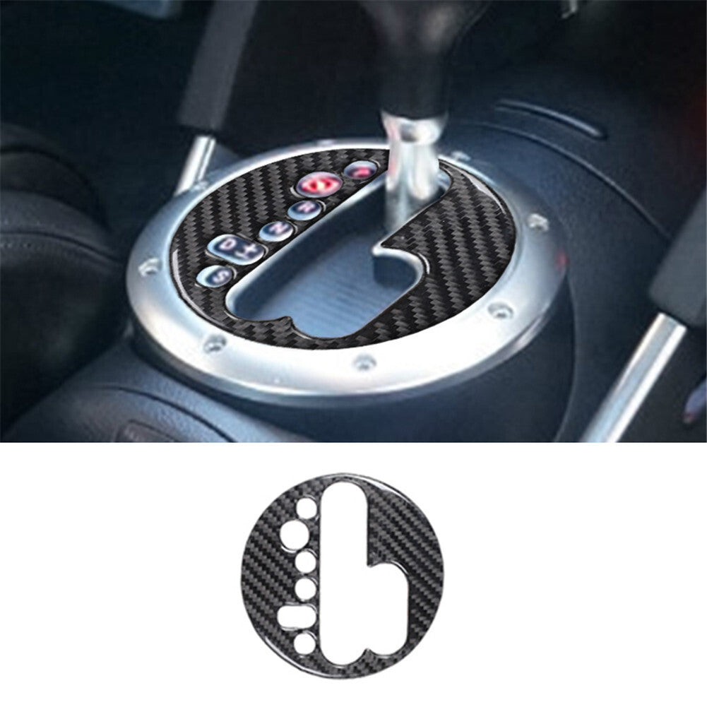 Car Gear Shifter Panel Trim Panel Carbon Fiber Interior for Audi TT 8N 2001-2006