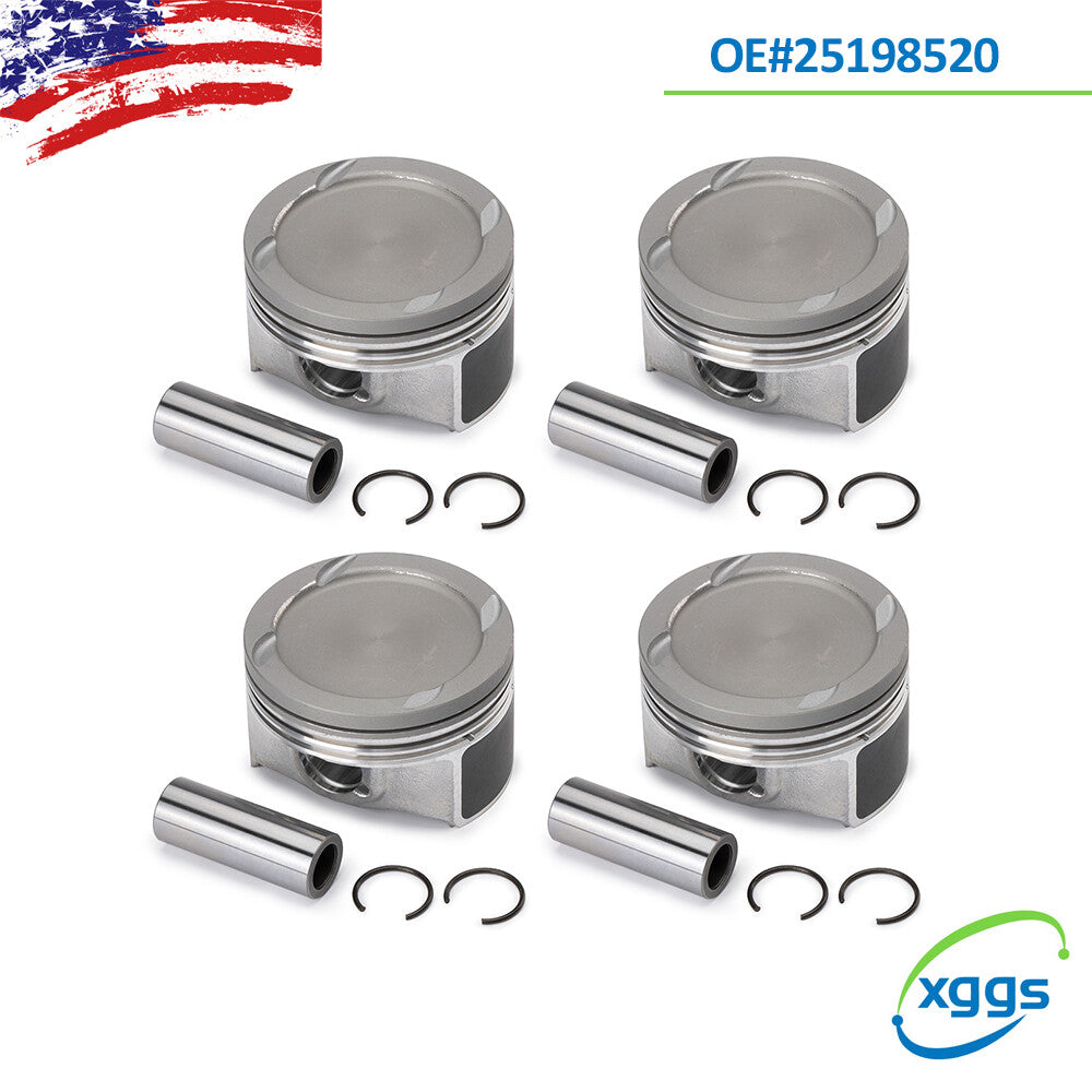 4PCS 25198520 Pistons Rings Kit Fit for CHEVY for CRUZE SONIC TRAX ENCORE 1.4L