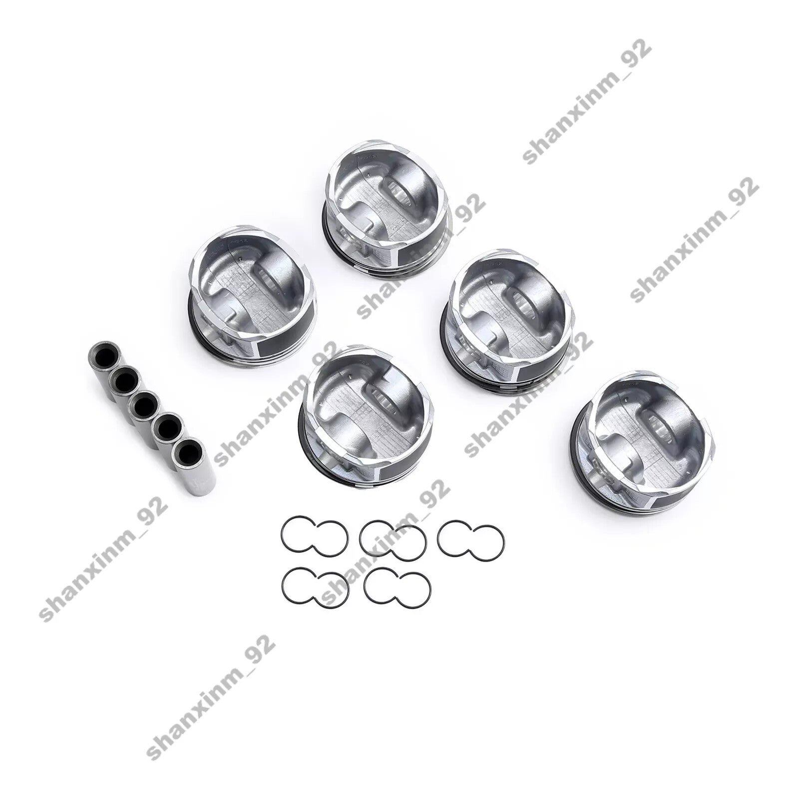 STD 5pcs Pistons Rings Set for Volvo C30 C70 XC90 S40 S60 S80 2.5 T5 L5 B5254T