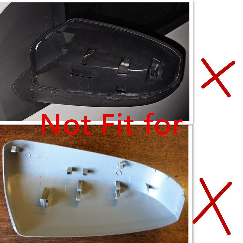 Black Rearview Side Wing Mirror Cover Cap Left for Nissan Sentra/Sylphy 2006-08