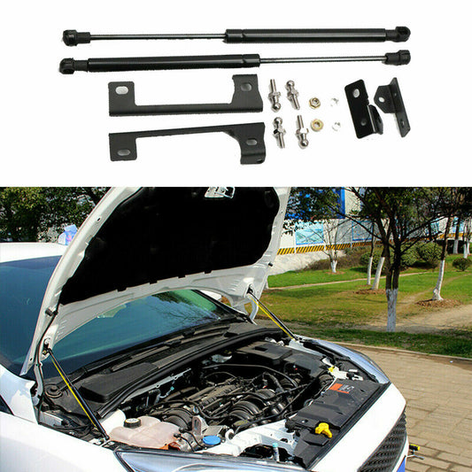 2pcs Engine Hood Lift Support Shock Strut Damper Set for Ford Focus 13-17 AT