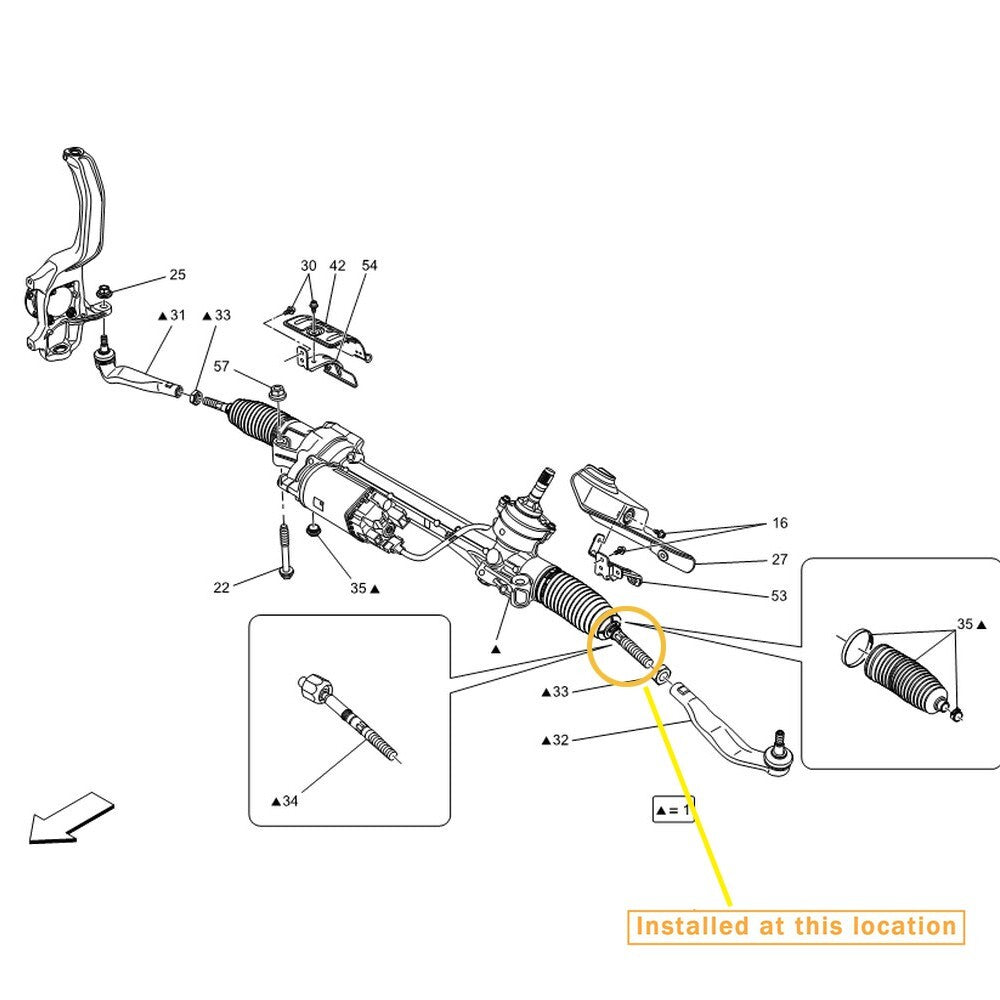Equipment Manufacturer  for Maserati for Levante Inner Crank Ball Joint: 673007164