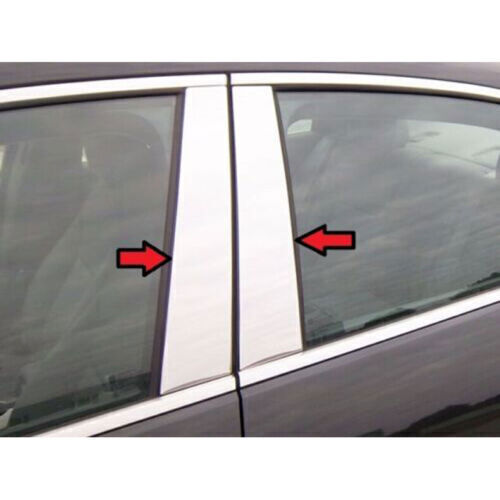Chrome Pillar Posts for Hyundai Sonata 2015-2019 6p Door Trim Mirror Cover Decor