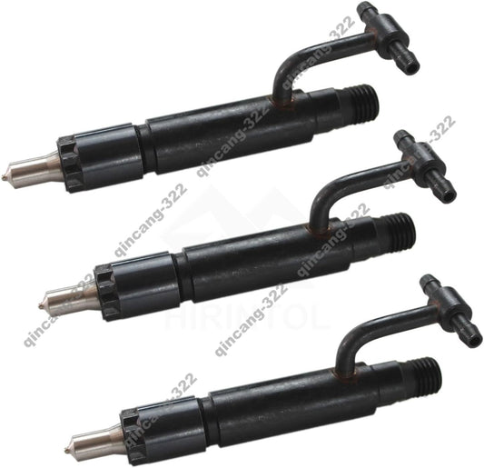 3Pcs Fuel Injector 729004-53101 for Yanmar 3TNV88 Komatsu S3D84E-5 Engine