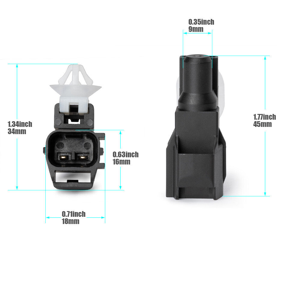 Automotive air temperature sensor replacement part 077500-5191 suitable for Mitsubishi and for Toyota .
