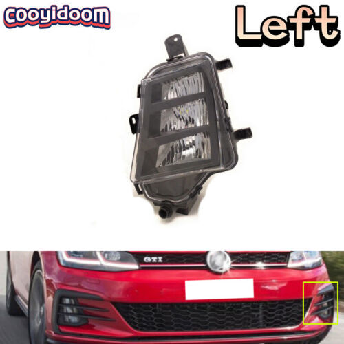 Suitable for 17-19 year old for Volkswagen for Golf 7 Facelift MK7.5 GTI GTD Left LED Daytime Running Fog Light