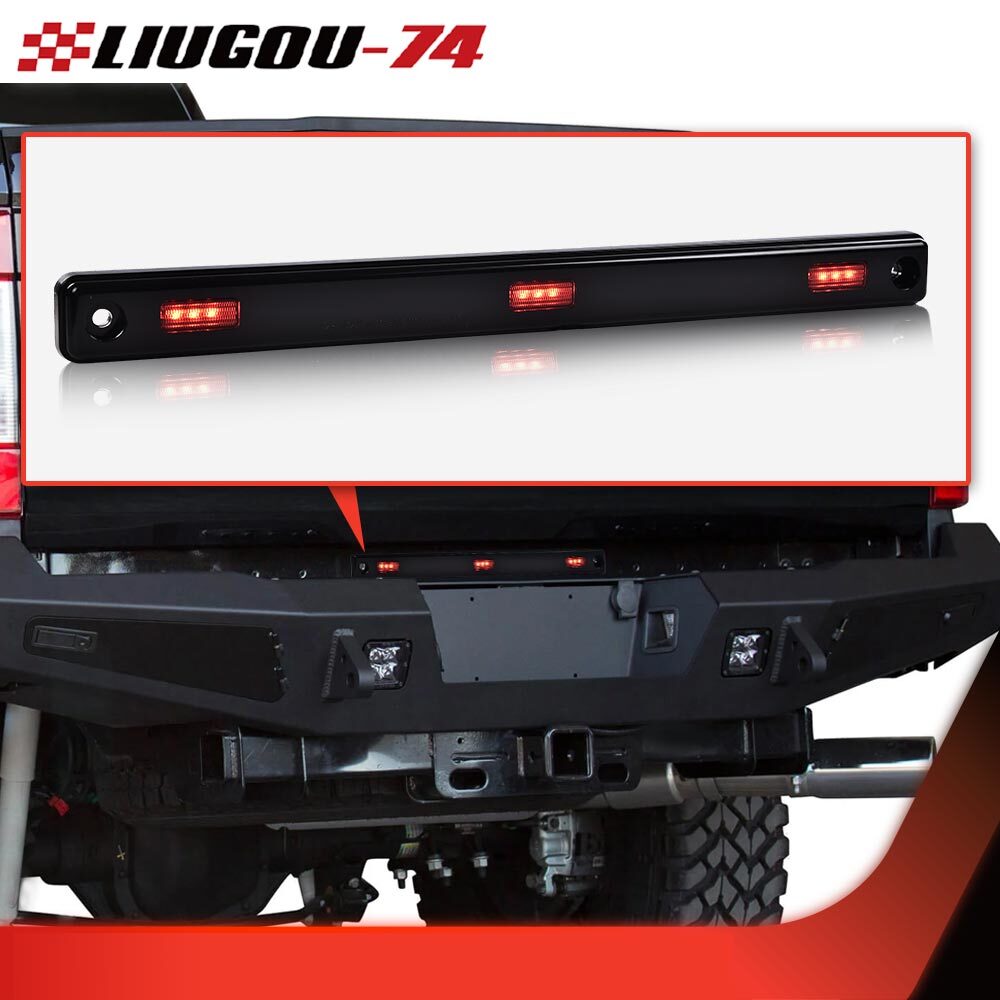 Fits 2017-2022 for Ford F250-F550 Super Duty Center Rear Red Marker Light 1 Piece