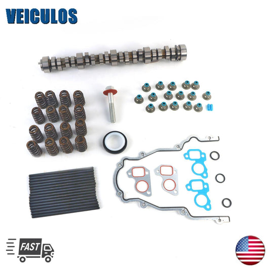 Stage 2 Camshaft + Springs Seals Gaskets for 4.8 5.3 6.0 LS LS1 LS2 LQ4 LQ9