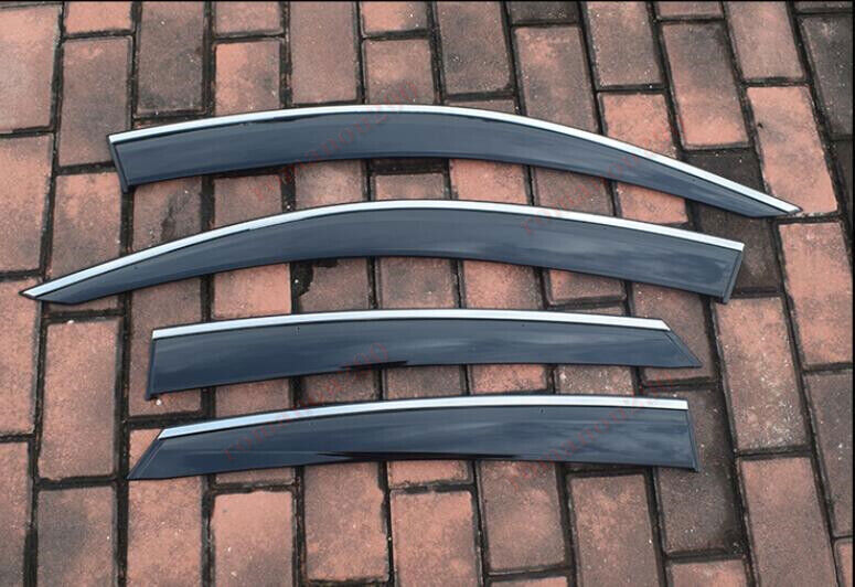 for Honda Accord 2018-22 Smoky Window Wind Visors Sun Rain Guard Vent Deflectors