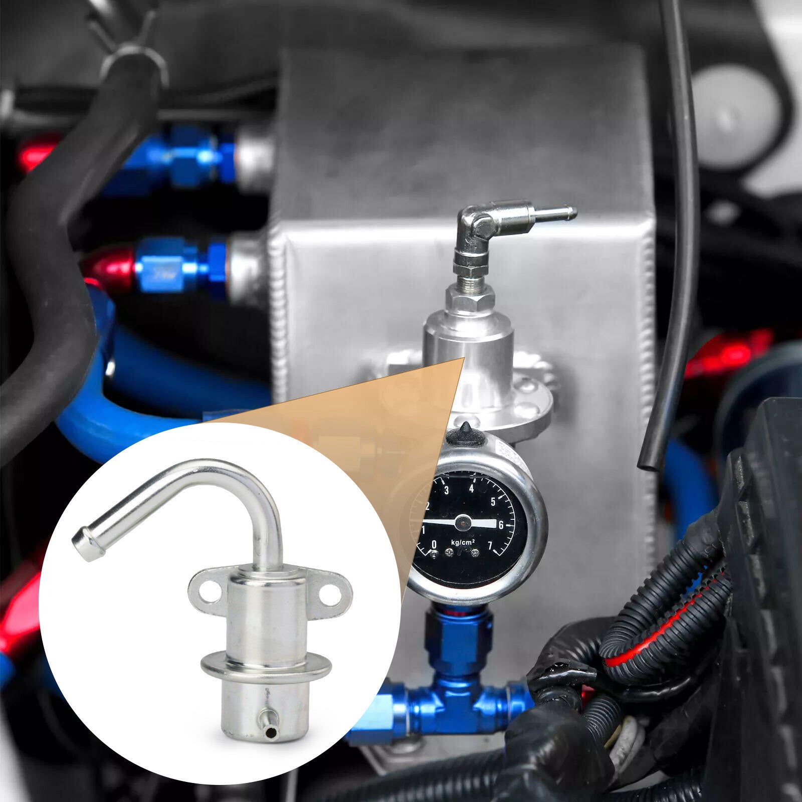 Fuel Injection Pressure Regulator 2267088G00 For 90-94 for Nissan D21 Pickup 3.0L V6