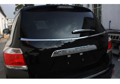 Rear Window Chrome Decoration Strip for Toyota Highlander 2008-2013 Molding Trim