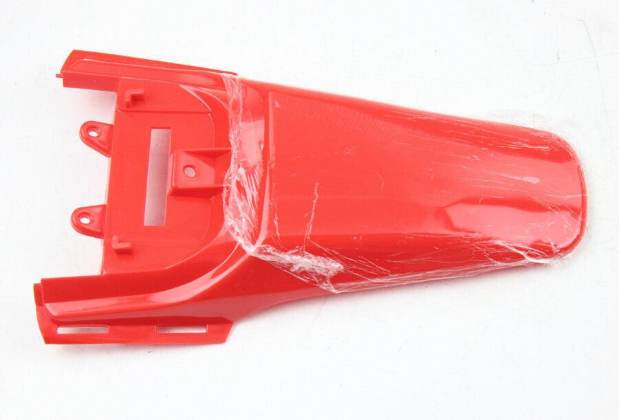 Red Plastics Rear Fender Guard for Honda CRF50 XR50 50cc 125cc Pit Bikes SSR DHZ