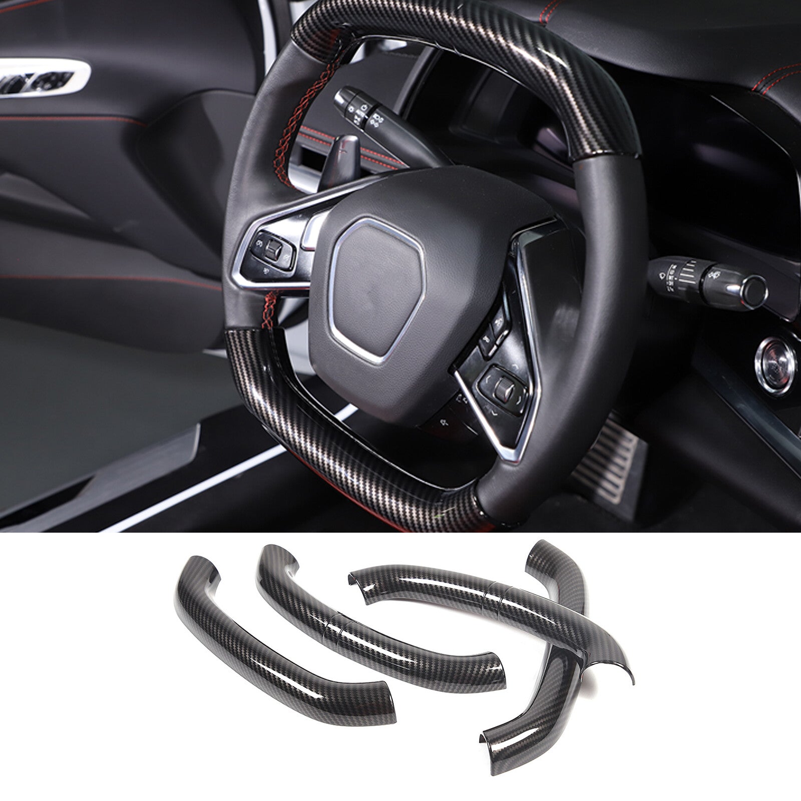 Cargo Net Front and Rear Luggage Envelope Storage Kit for Corvette C8 2020 - 2023