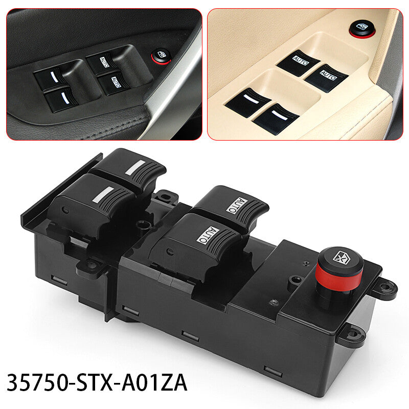Front Left Driver Side Master Power Window Switch fit for Honda for Acura MDX 2007-2013