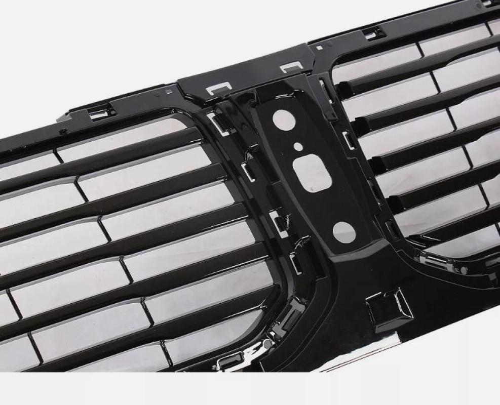 Front Upper Grille Grill With Chrome Trim Black Fits 2015-2017 for Lincoln for Navigator