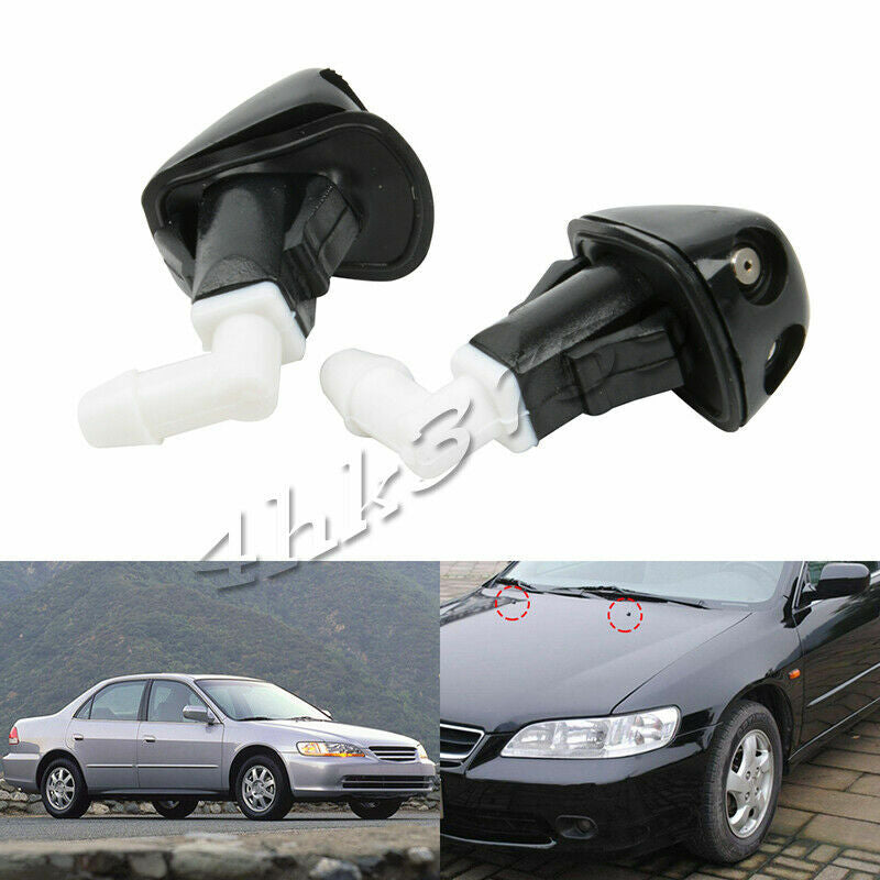 Windshield Washer Nozzel Windscreen Water Spray Jet for HONDA ACCORD 1998-2002