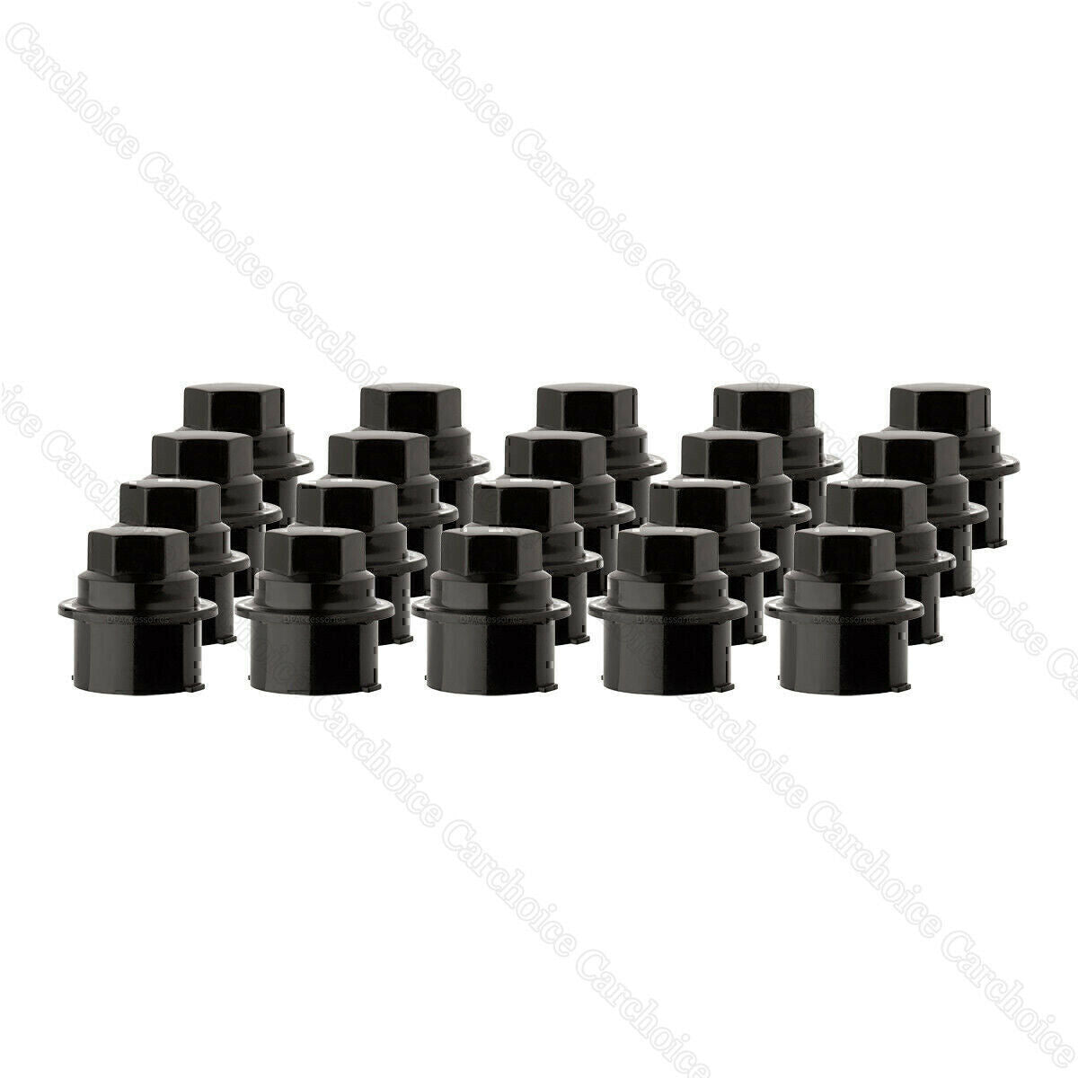 NEW 20PCS Black Plastic Wheel Lug Nut Caps Replace Kits For GM 9593028 9593228!